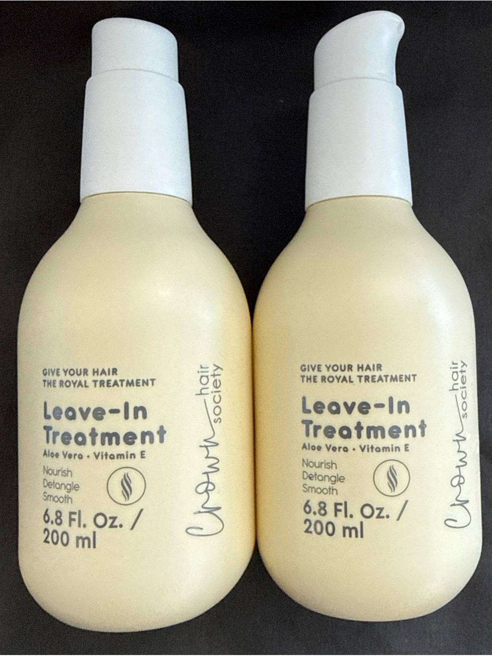 Crown Society Leave-In Treatment Cream - Nourishing Detangler